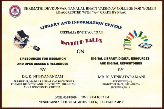 Image for Library Invited talk